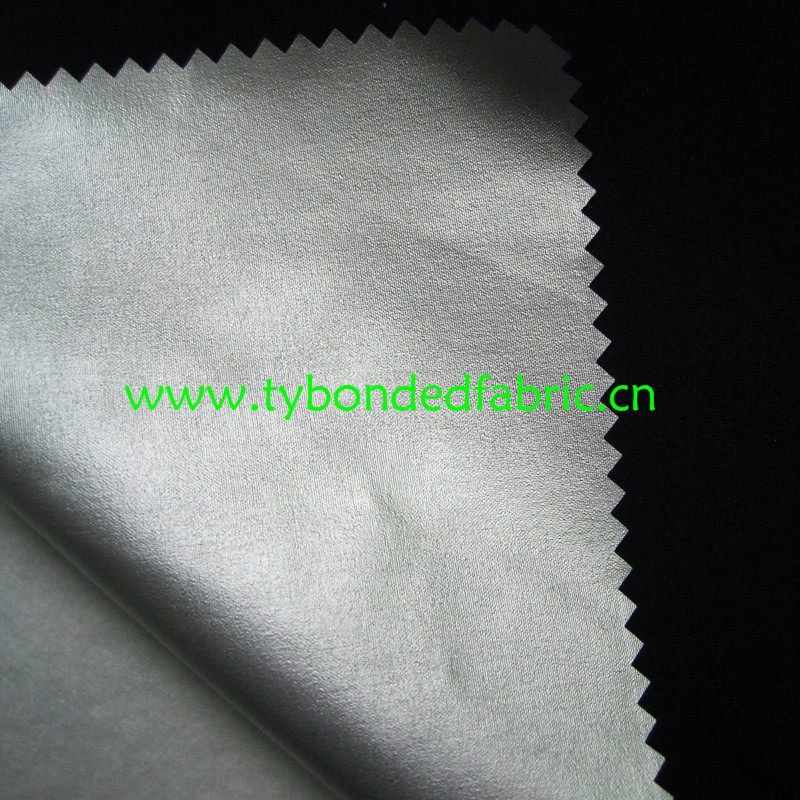 暴汗服专用银膜复合弹力布料